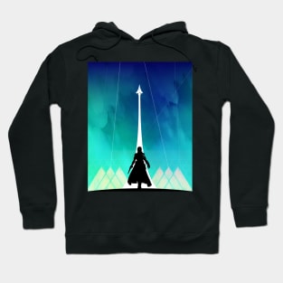 Warlock silhouette Hoodie